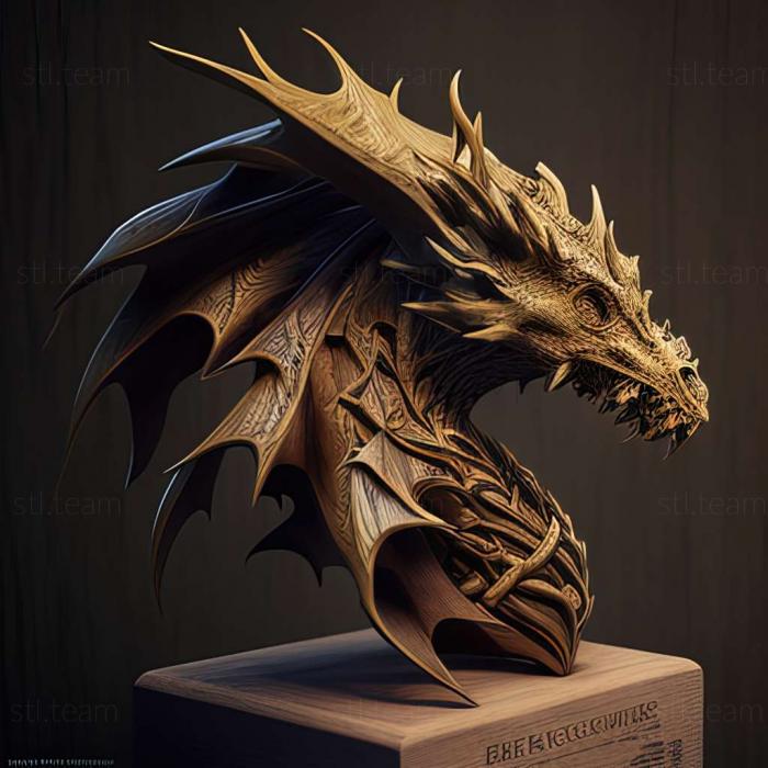 3D model Drakensbergena deorsuspina (STL)